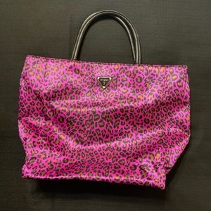 Guess leopard print tote.